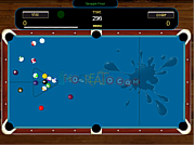 Straight 8ball billiard
